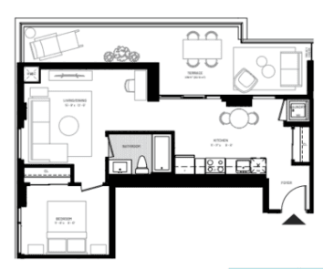 Radio Arts Condos · 1 bed — photo 2