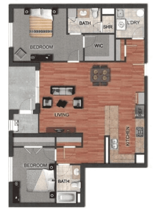The Crossings at Heritage · 2 bed — photo 2