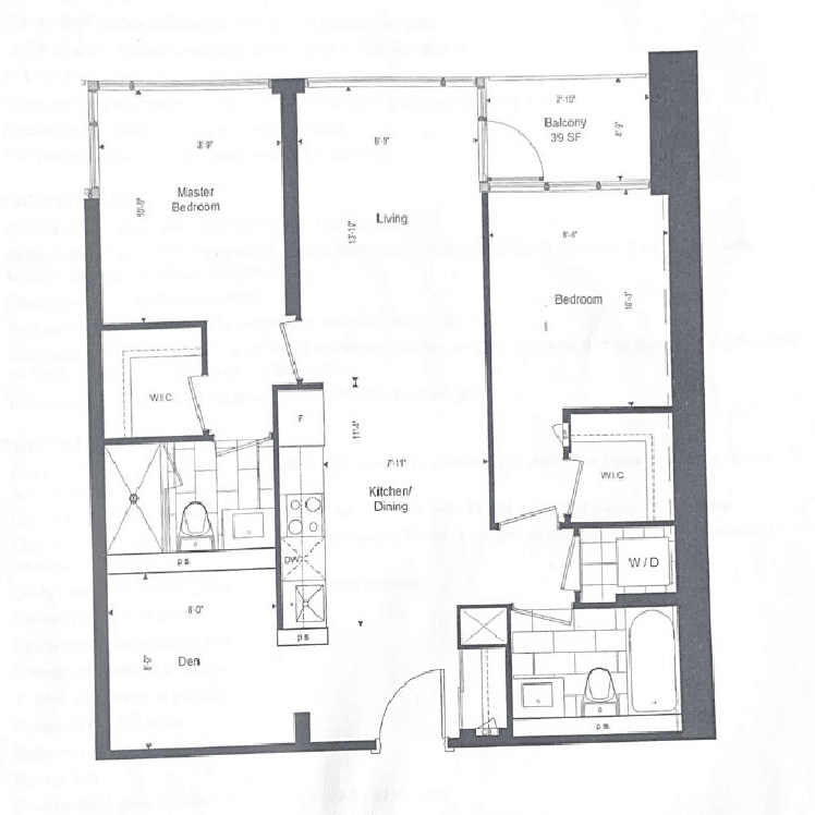 Time and Space · 2 bed + den — photo 2
