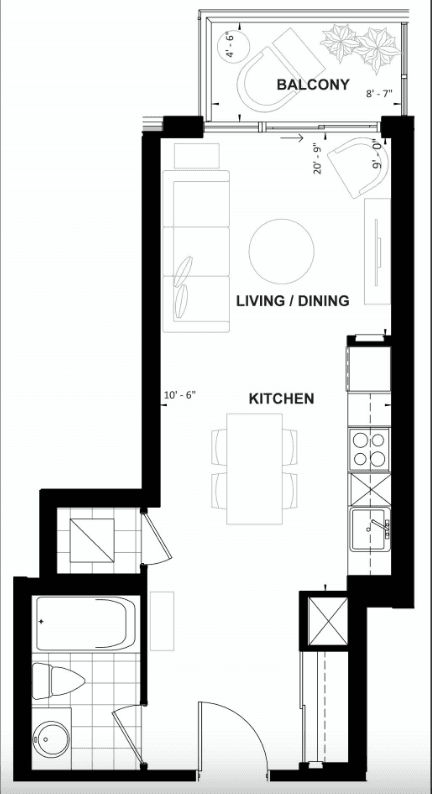 UC Tower 2 · Studio — photo 2
