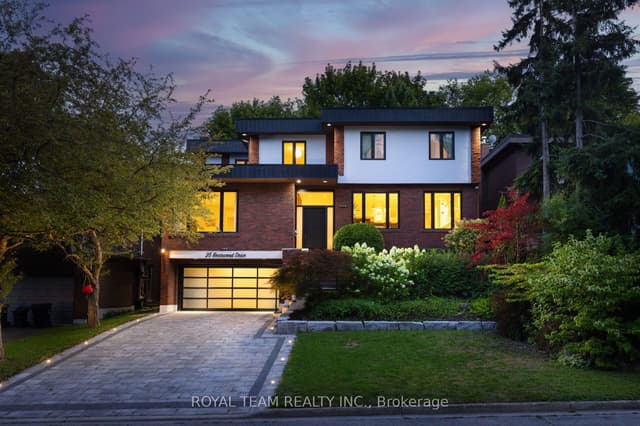 Detached at 25 Bearwood Drive, Toronto, ON M9A 4G5, Toronto W08