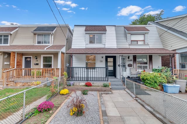 Semi-Detached at 26 Queensdale Avenue, Toronto, ON M4J 1X9, Toronto E03