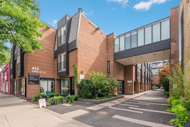 Condo Apartment at 465 King Street E 17 & 18, Toronto, ON M5A 1L6, Toronto C08