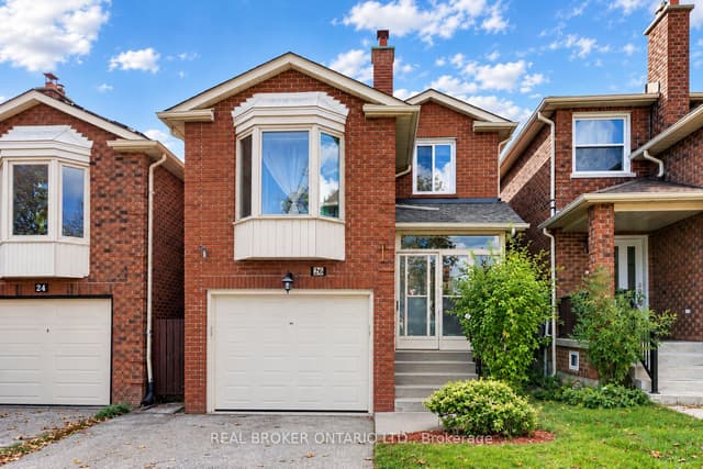 Detached at 26 White Boulevard, Vaughan, ON L4J 5Z3