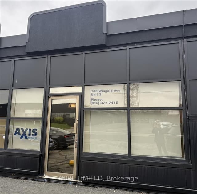 Office at 100 Wingold Avenue Unit 2, Toronto, ON M6B 4K7, Toronto W04