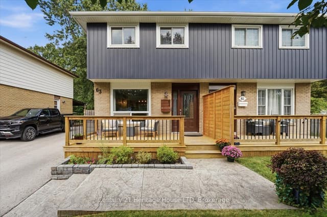 Semi-Detached at 63 Silvan Drive, Welland, ON L3C 6C1