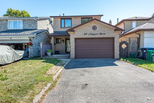 Detached at 88 Nanport Street, Brampton, ON L6S 4A9