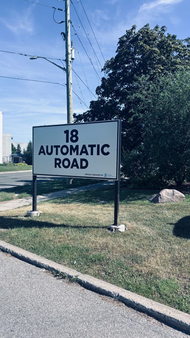 Industrial at 18 Automatic Road 5 & 6, Brampton, ON L6S 5N5