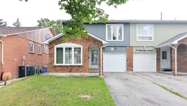 Semi-Detached at 33 Camberley Crescent, Brampton, ON L6V 3L3