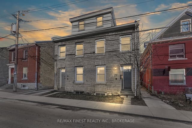 Fourplex at 79-81 Queen Street, Kingston, ON K7K 1A5