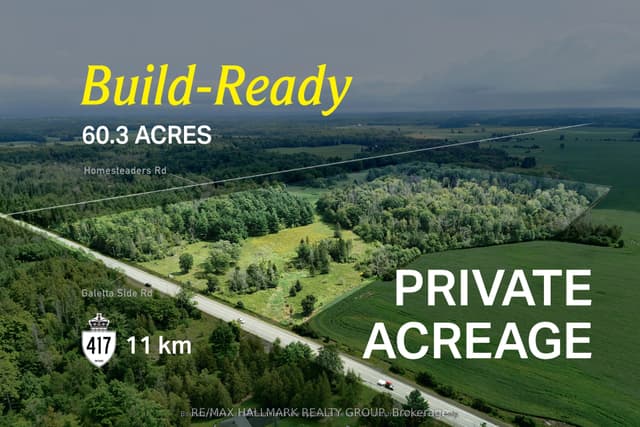 Land at 00 Galetta Side Road, Carp - Dunrobin - Huntley - Fitzroy and Area, ON K0A 1X0