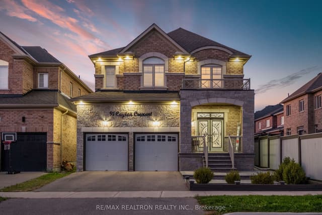 Detached at 91 Cayton Crescent, Bradford West Gwillimbury, ON L3Z 0V9