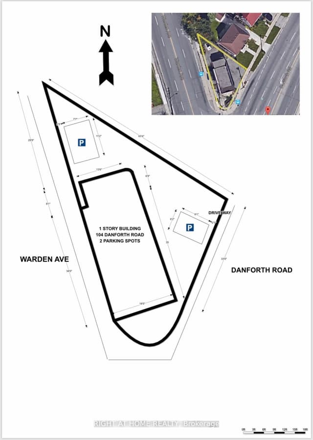 Investment at 104 Danforth Road, Toronto, ON M1L 3W7, Toronto E06