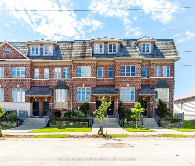 Att/Row/Townhouse at 585A Oxford Street, Toronto, ON M8Y 1E6, Toronto W06