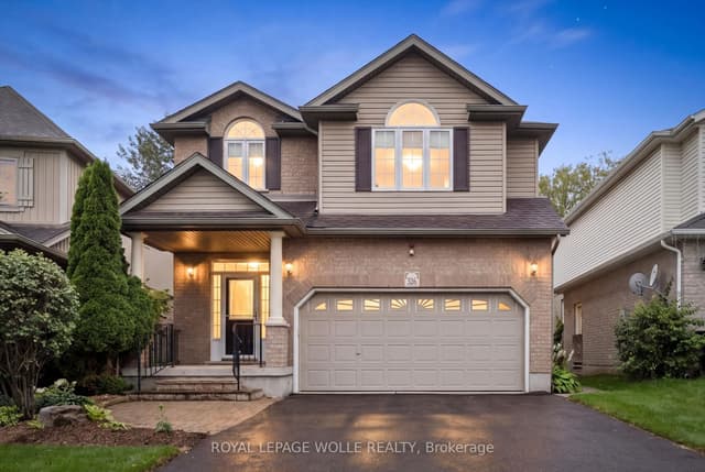 Detached at 326 Tealby Crescent, Waterloo, ON N2J 4Z8