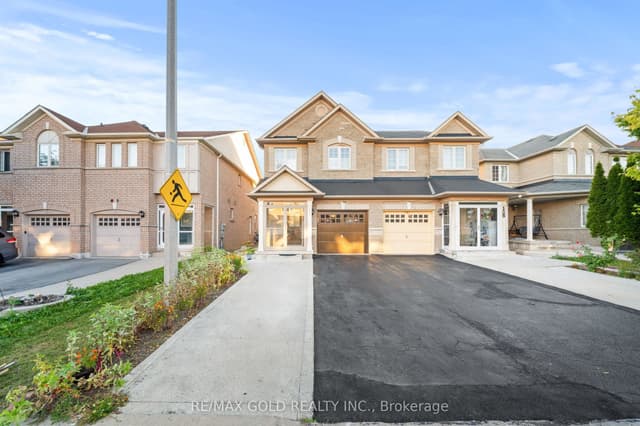Semi-Detached at 107 Crystalview Crescent, Brampton, ON L6P 2S2