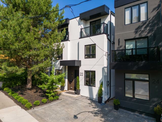 Detached at 22 Harriet Street, Toronto, ON M4L 2E9, Toronto E01