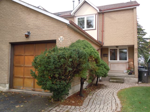 Att/Row/Townhouse at 76 Crayford Drive, Toronto, ON M1W 3B6, Toronto E05