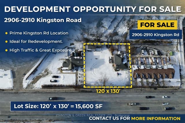 Detached at 2906-10 Kingston Road, Toronto, ON M1M 1N5, Toronto E08