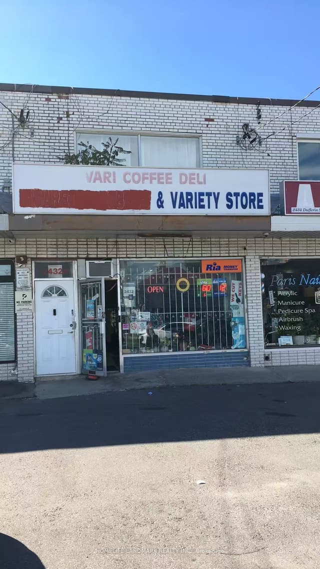 Sale Of Business at 2432 Dufferin Street, Toronto, ON M6E 3T1, Toronto W04