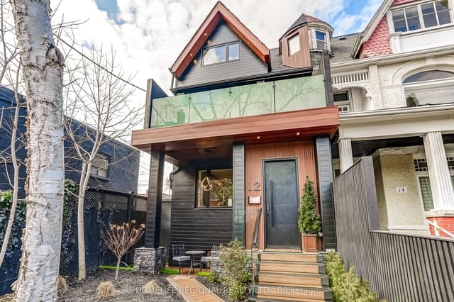 Semi-Detached at 12 Macdonell Avenue, Toronto, ON M6R 2A2, Toronto W01