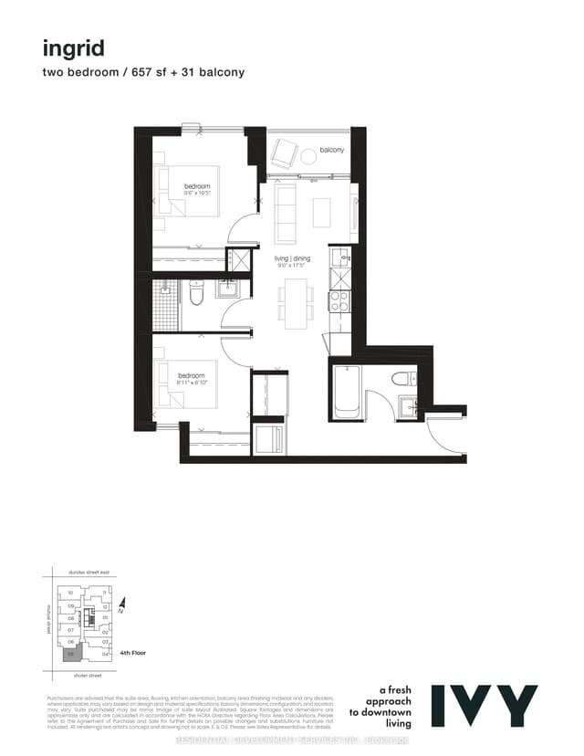 Condo Apartment at 65 Mutual Street 405, Toronto, ON M5B 0E5, Toronto C08