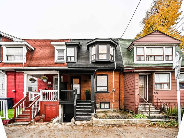 Att/Row/Townhouse at 627 Dupont Street, Toronto, ON M6G 1Z3, Toronto C02