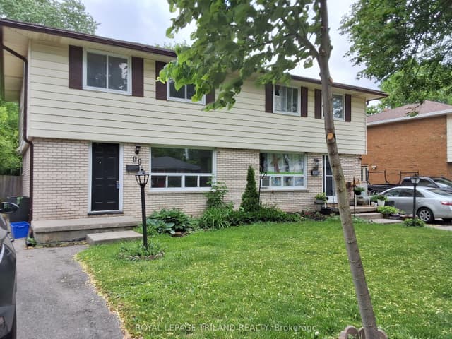 Semi-Detached at 99 Cecilia Avenue, London East, ON N5Y 3Z9
