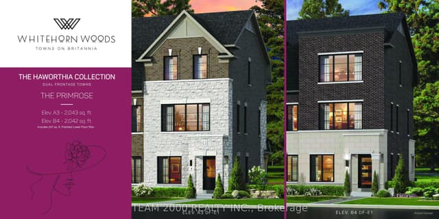 Att/Row/Townhouse at 1272 National Valley Drive, Mississauga, ON L5V 0E9
