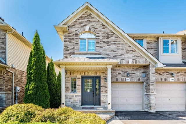 Att/Row/Townhouse at 197 Tanglewood Drive, Hamilton, ON L0R 1C0
