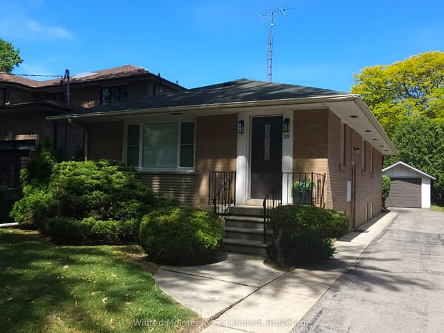 Detached at 69 Haliburton Avenue, Toronto, ON M9B 4Y6, Toronto W08