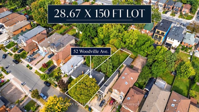 Detached at 52 Woodville Avenue, Toronto, ON M4K 2J6, Toronto E03