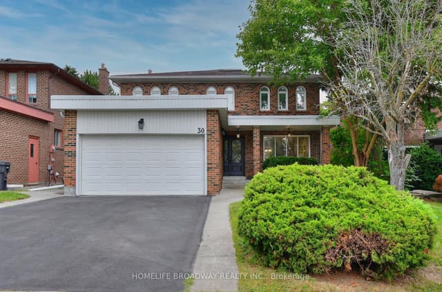 Detached at 30 Gossamer Avenue, Toronto, ON M2M 2X4, Toronto C14