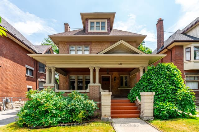 Fourplex at 137 Sherman Avenue S, Hamilton, ON L8M 2R1