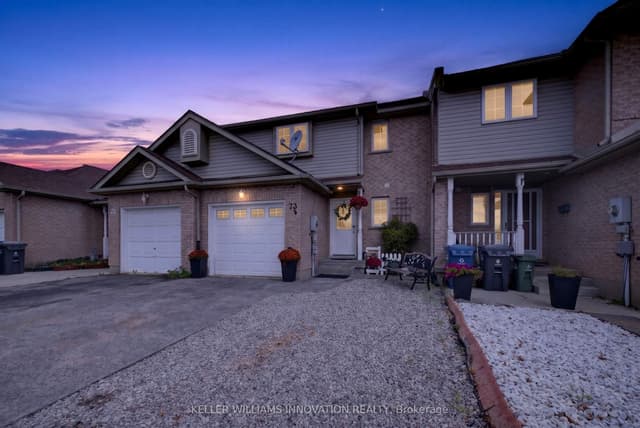 Att/Row/Townhouse at 73 Hewitt Lane, Guelph, ON N1K 1V7