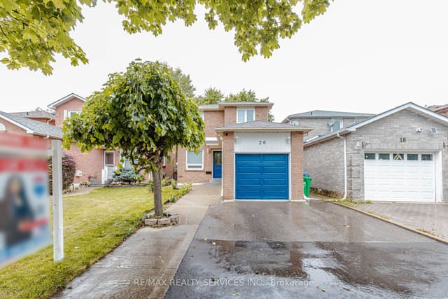 Detached at 20 Murdoch Drive, Brampton, ON L6X 3Y2