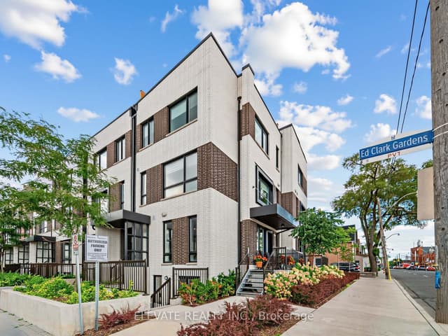 Condo Townhouse at 40 Ed Clark Gardens Boulevard 15, Toronto, ON M6N 0B5, Toronto W03