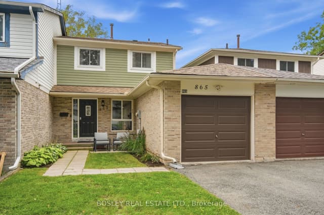 Att/Row/Townhouse at 865 Gentry Crescent, Oshawa, ON L1K 1L6