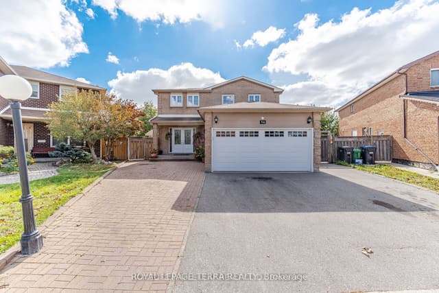 Detached at 14 Sheringham Street, Brampton, ON L6Z 2P4
