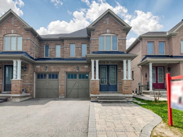 Semi-Detached at 61 Campwood Crescent, Brampton, ON L6P 3S8