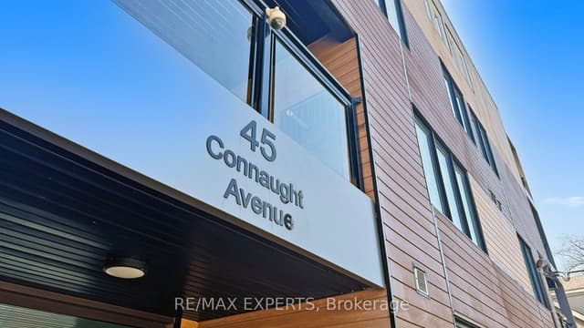 Condo Apartment at 45 Connaught Avenue 103, Toronto, ON M4L 2V8, Toronto E01