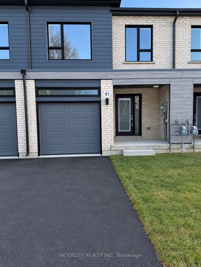 Att/Row/Townhouse at 81 Queensbrook Crescent, Cambridge, ON N1R 5S3