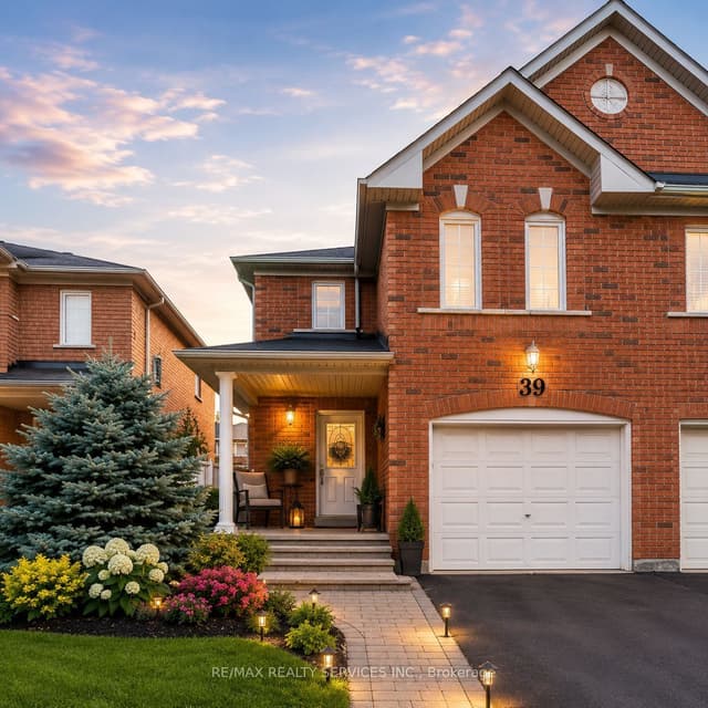 Semi-Detached at 39 Cadillac Crescent, Brampton, ON L7A 3B3