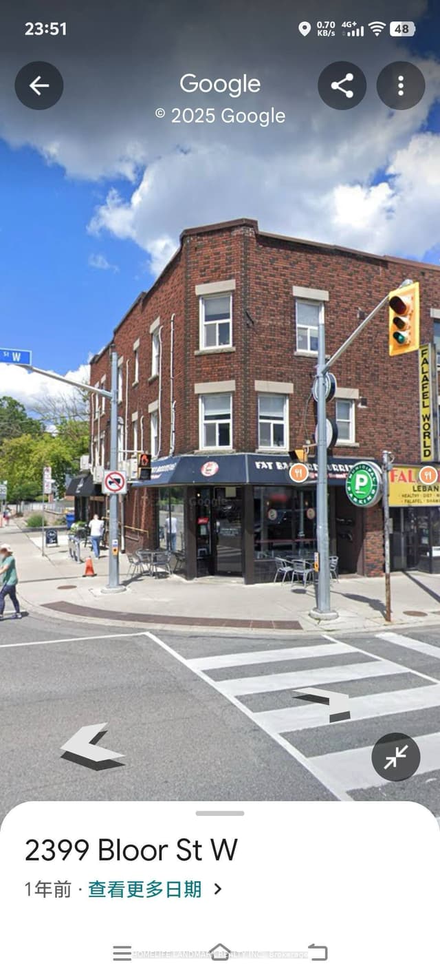 Commercial Retail at 2400 Bloor Street W, Toronto, ON M6S 1P5, Toronto W02