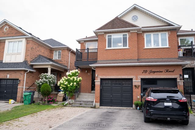 Semi-Detached at 72 Grapevine Road, Caledon, ON L7E 2R3