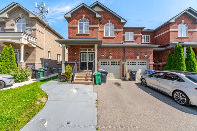 Att/Row/Townhouse at 98 Teal Crest Circle, Brampton, ON L6X 2Z4