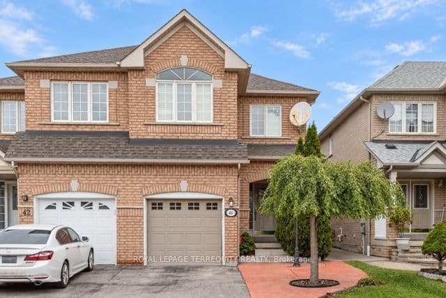 Semi-Detached at 44 Gianmarco Way bsmt, Vaughan, ON L6A 3J3