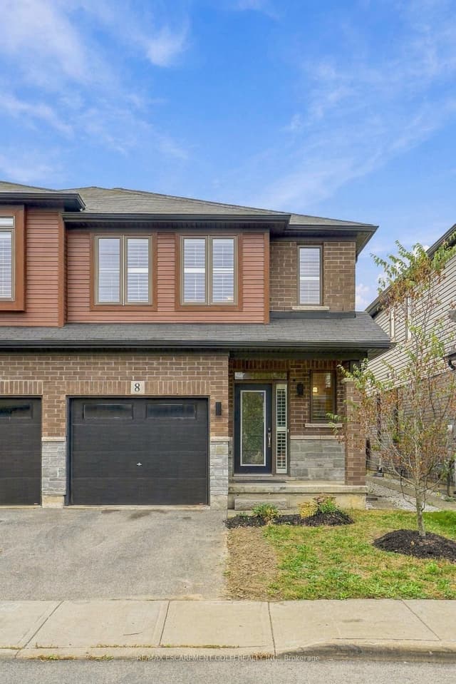 Semi-Detached at 8 Rouley Lane, Hamilton, ON L9G 0G5