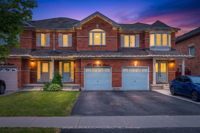 Att/Row/Townhouse at 103 Spicebush Terrace, Brampton, ON L6X 0J6