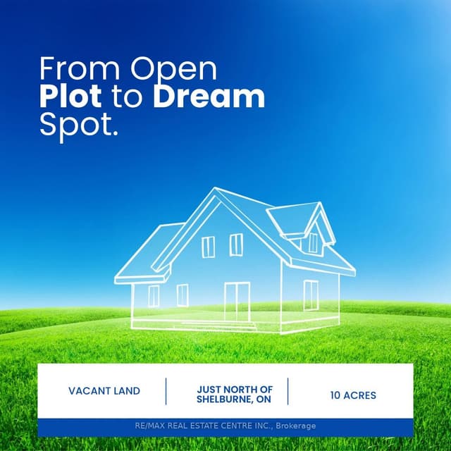 Vacant Land at 0 3rd Line, Melancthon, ON L9V 1T3